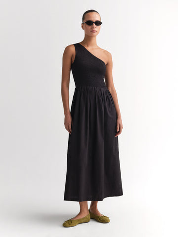 Organic Poplin Asymmetrical Dress by MATE The Label - Non-toxic, GO rated product free from harmful chemicals