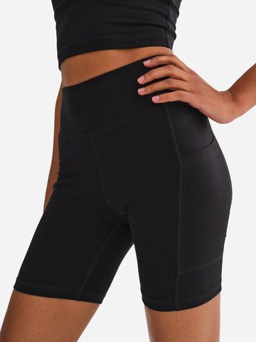 Organic Stretch Pocket Short by MATE The Label - Non-toxic Clothing product rated GO by Million Marker, free from BPA, phthalates, and parabens