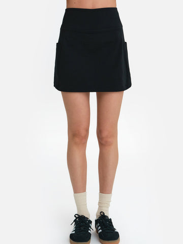 Organic Stretch Skort by MATE The Label - Non-toxic Clothing product rated GO by Million Marker, free from BPA, phthalates, and parabens