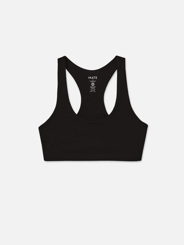 Organic Stretch Sports Bra by MATE The Label - Non-toxic Clothing product rated GO by Million Marker, free from BPA, phthalates, and parabens