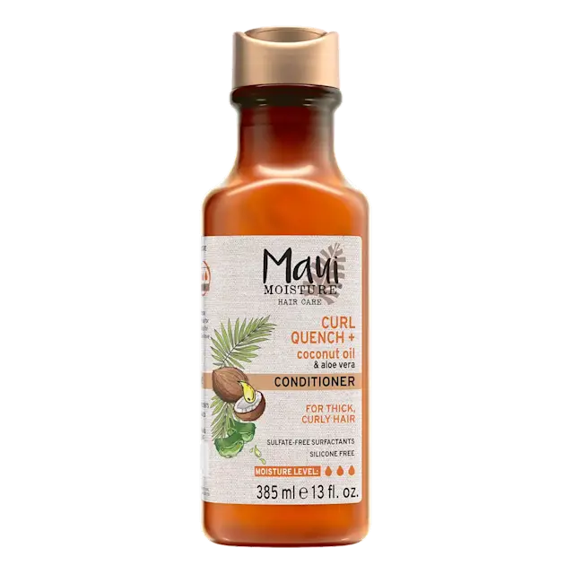 Curl Quench + Coconut Oil Conditioner by Maui MOISTURE - Non-toxic, STOP rated product free from harmful chemicals