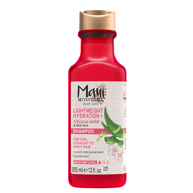 Lightweight Hydration + Hibiscus Water & Aloe Vera Shampoo by Maui MOISTURE - Non-toxic, STOP rated product free from harmful chemicals