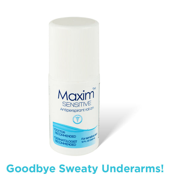 Sensitive Antiperspirant Roll On by Maxim - Non-toxic Deodorants product rated SLOW by Million Marker, free from BPA, phthalates, and parabens