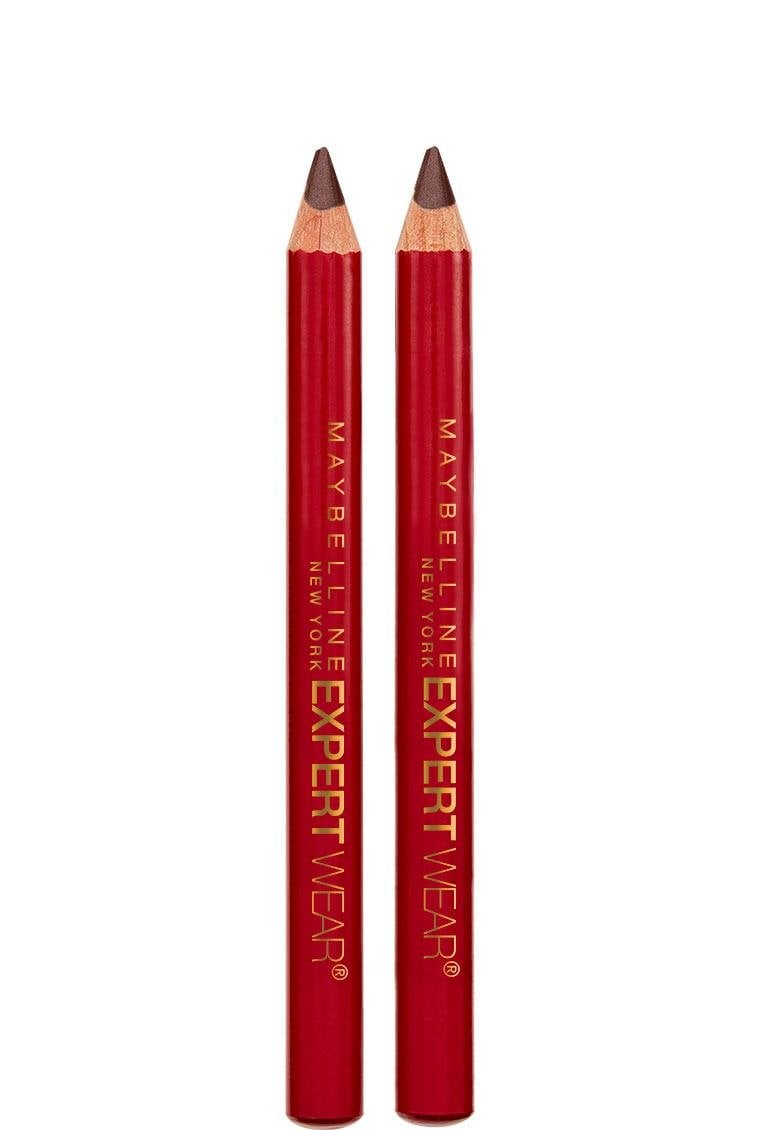 Expert Wear Twin Brow & Eye Pencils by MAYBELLINE NEW YORK - Non-toxic Cosmetics product rated STOP by Million Marker, free from BPA, phthalates, and parabens