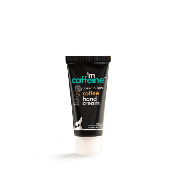 Naked & Raw Coffee Hand Cream by MCaffeine - Non-toxic Body Oils, Butters + Lotions product rated STOP by Million Marker, free from BPA, phthalates, and parabens