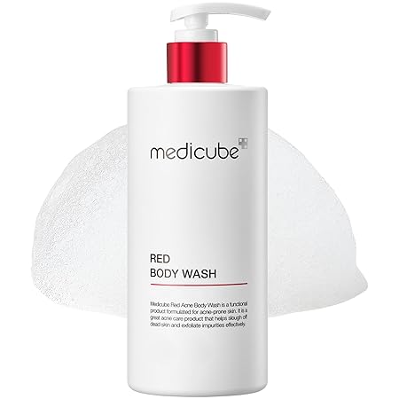 Red Body Wash by medicube - Non-toxic, STOP rated product free from harmful chemicals