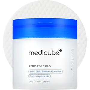 Zero Pore pads by medicube - Non-toxic Facial Care product rated SLOW by Million Marker, free from BPA, phthalates, and parabens
