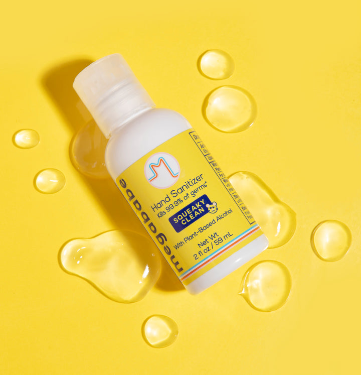 Squeaky Clean Hand Sanitizer by Megababe - Non-toxic, SLOW rated product free from harmful chemicals