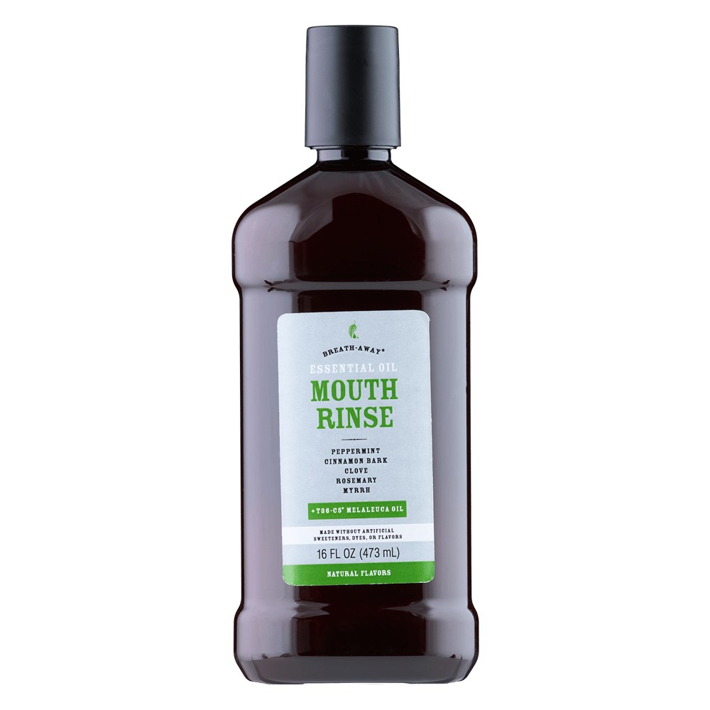 Breath-Away Essential Oil Mouth Rinse by Melaleuca The Wellness Company - Non-toxic, SLOW rated product free from harmful chemicals