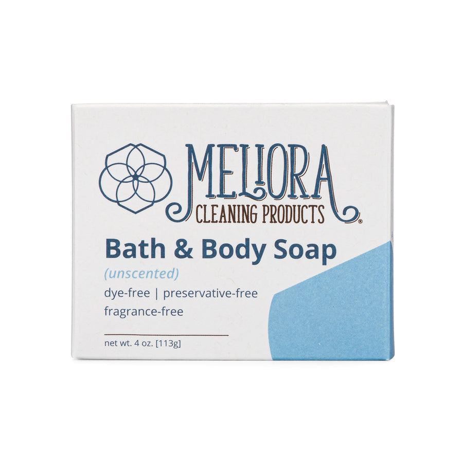 Bath & Body Soap - Unscented by Meliora - Non-toxic, GO rated product free from harmful chemicals