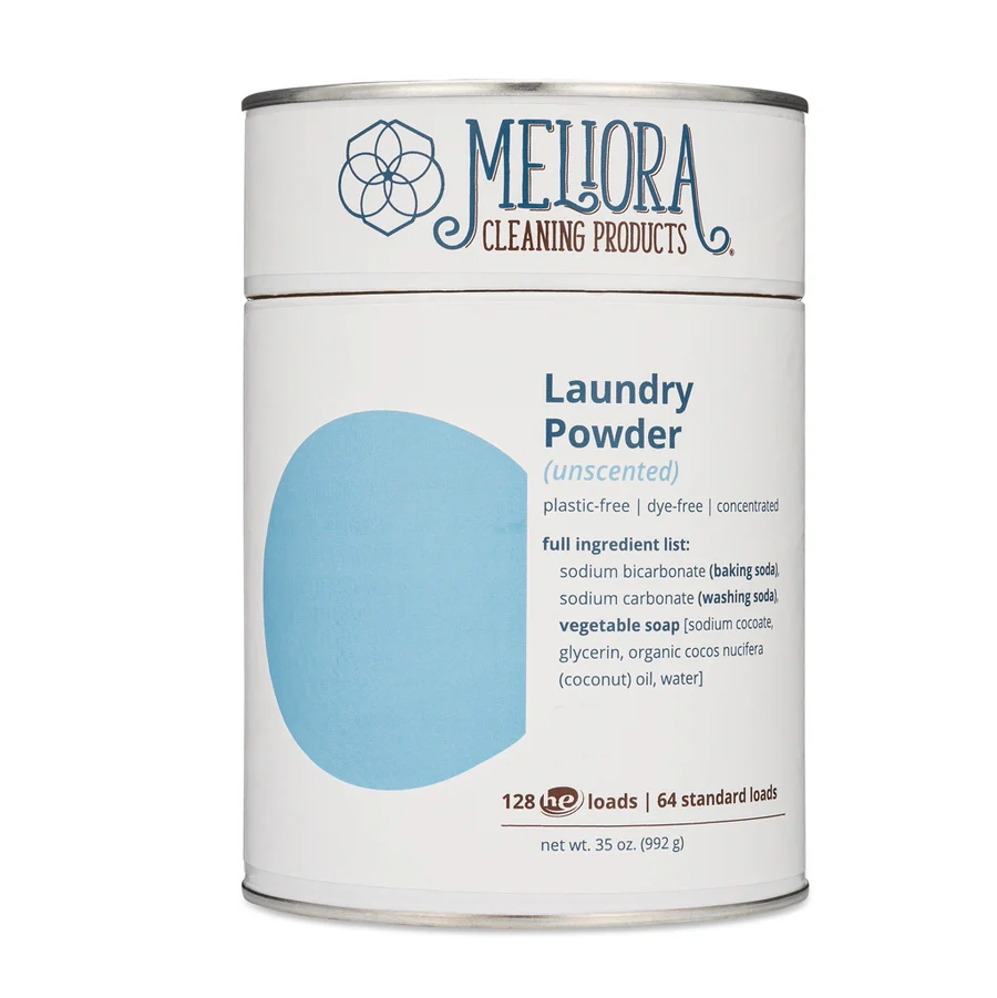 Meliora Laundry Powder Detergent (128 HE Loads) Unscented
