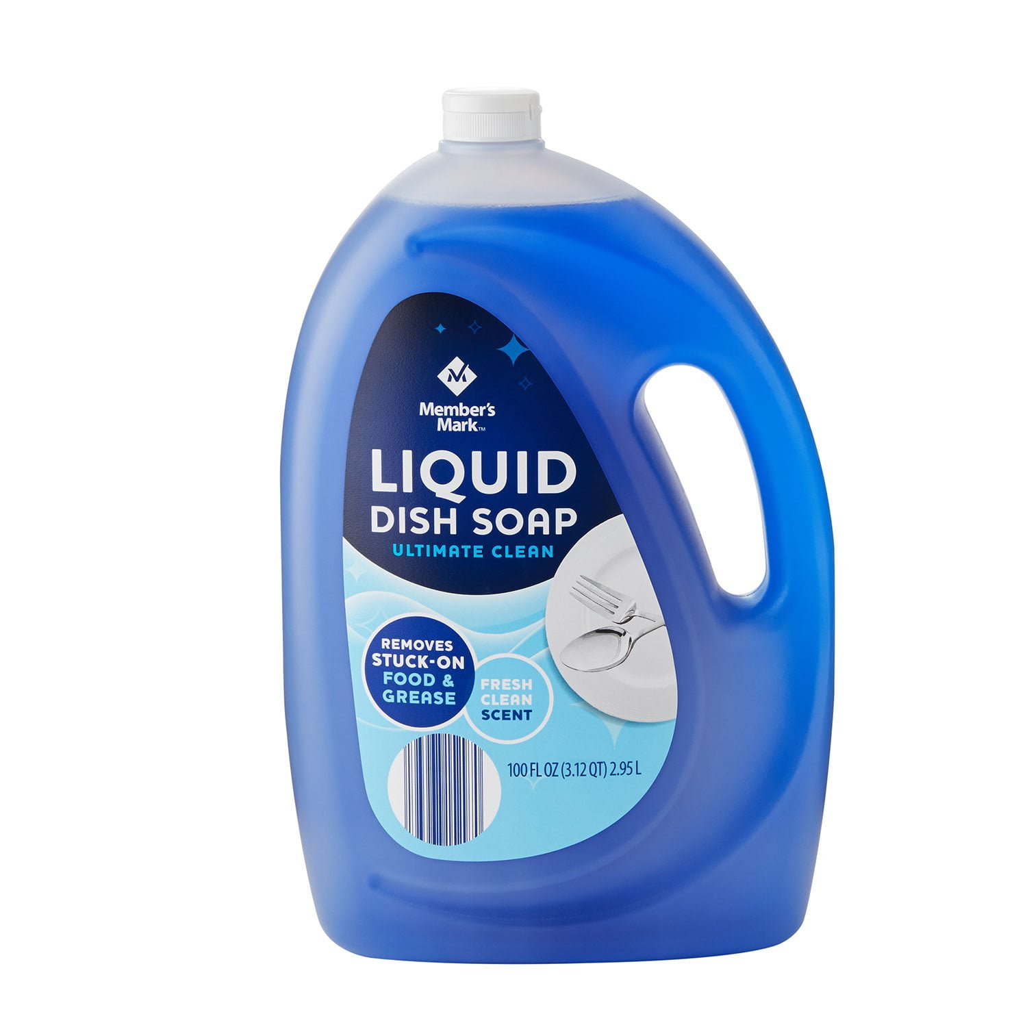 Liquid Dish Soap Ultimate Clean - Fresh Clean Scent by Member's Mark - Non-toxic, STOP rated product free from harmful chemicals