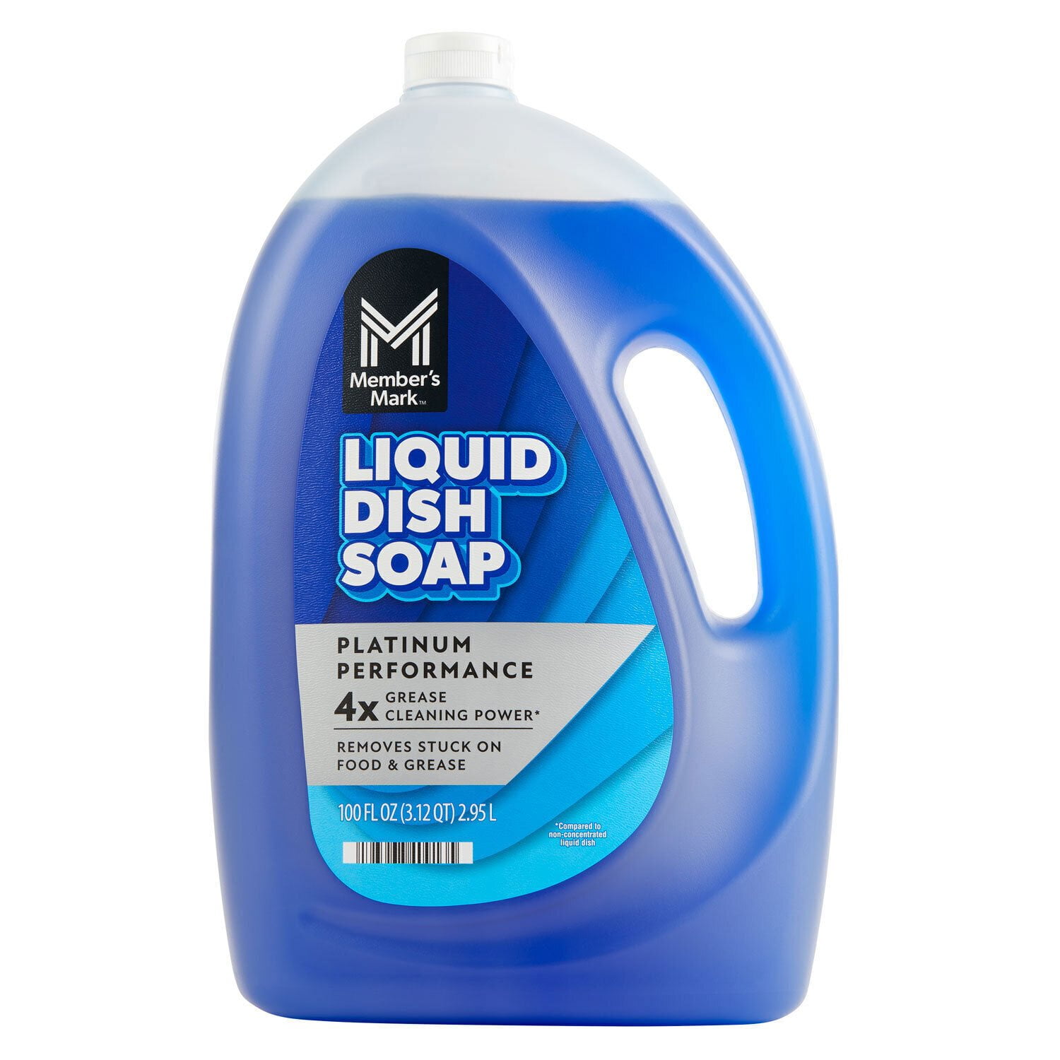 Liquid Dish Soap by Member's Mark - Non-toxic Dish Soap + Detergent product rated STOP by Million Marker, free from BPA, phthalates, and parabens