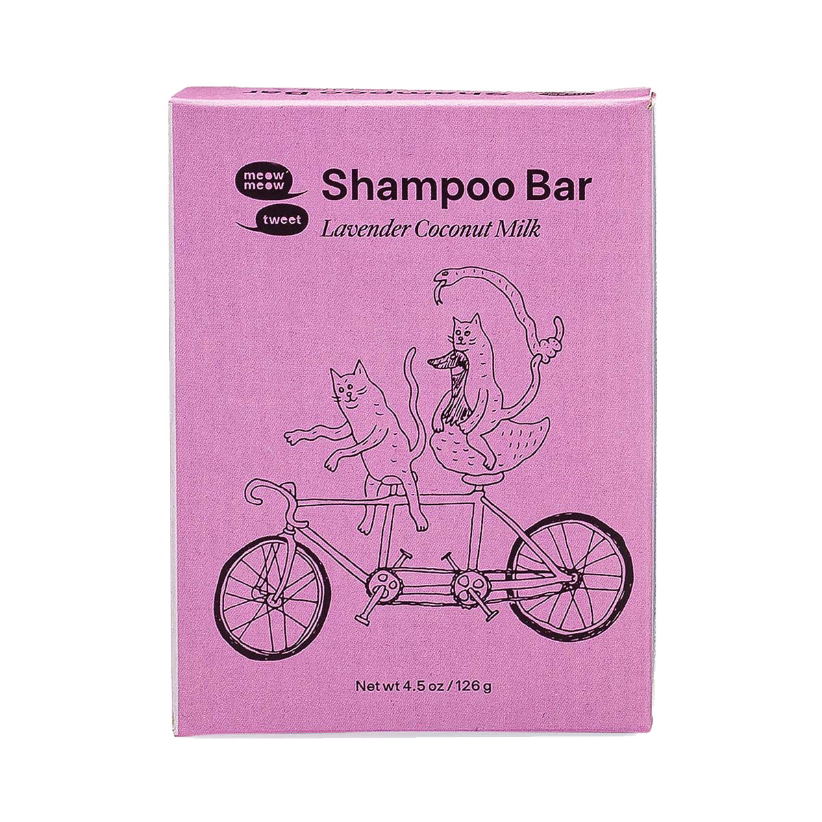 Shampoo Bar - Lavender Coconut Milk by meow meow tweet - Non-toxic, SLOW rated product free from harmful chemicals