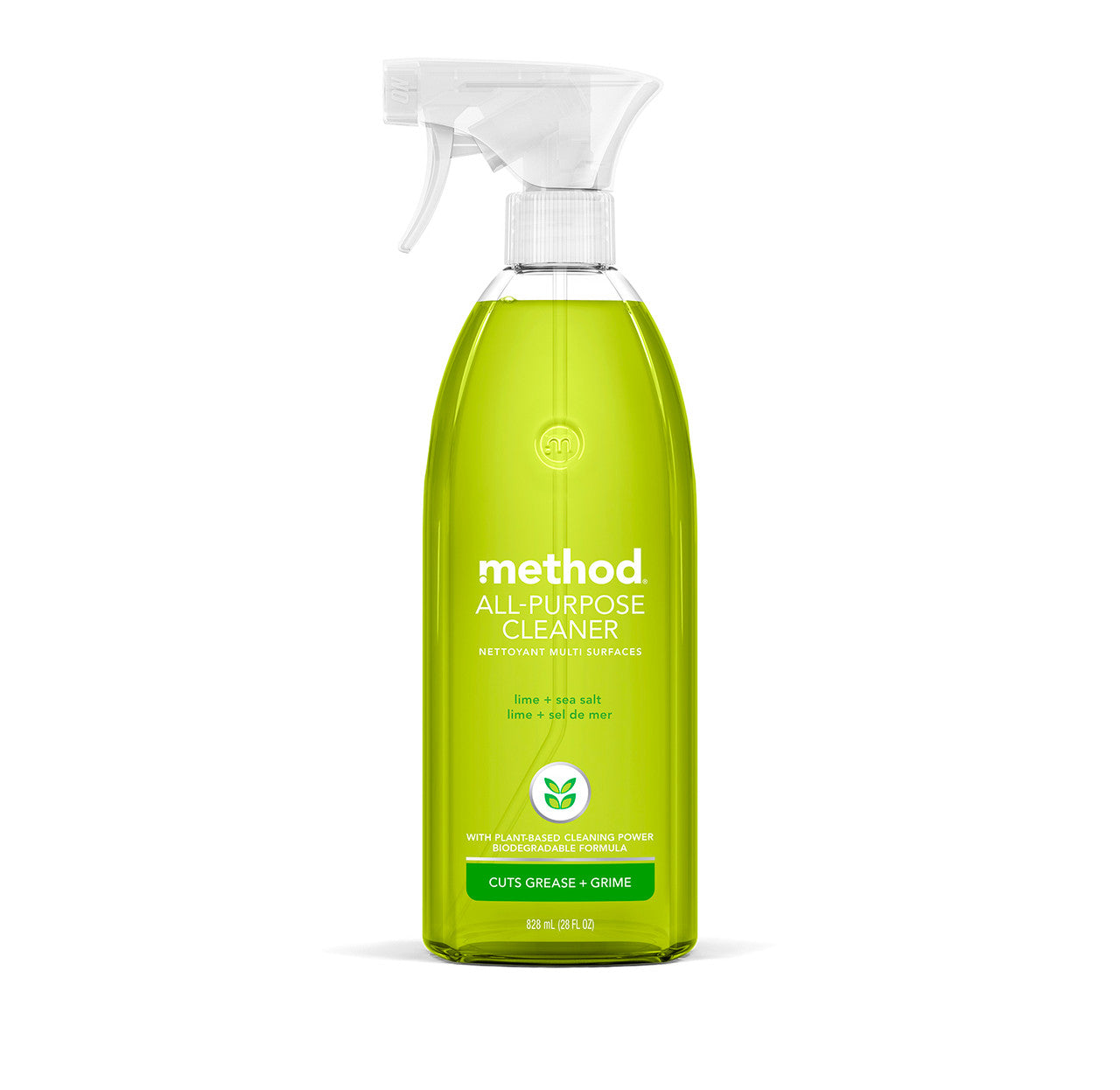 All Purpose Cleaner - Lime + Sea Salt by method - Non-toxic, STOP rated product free from harmful chemicals