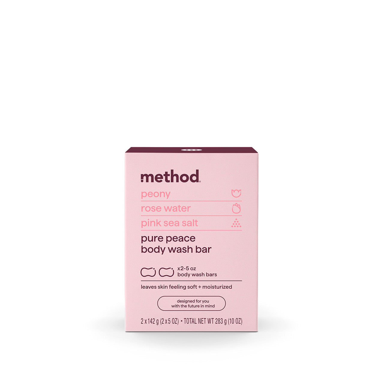 Bar Soap - Pure Peace by method - Non-toxic Soaps + Body Washes product rated STOP by Million Marker, free from BPA, phthalates, and parabens