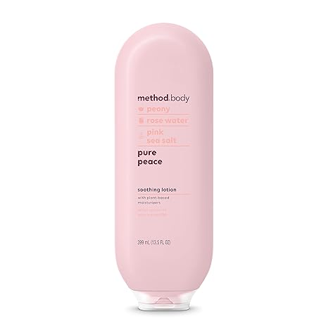 Body Lotion - Pure Peace by method - Non-toxic Body Oils, Butters + Lotions product rated STOP by Million Marker, free from BPA, phthalates, and parabens