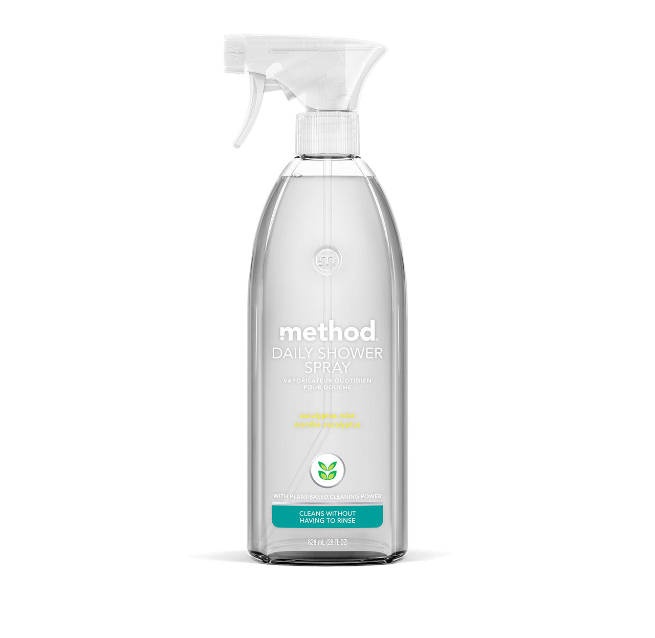 Daily Shower Spray - Eucalyptus Mint by method - Non-toxic Household Cleaning Products product rated STOP by Million Marker, free from BPA, phthalates, and parabens