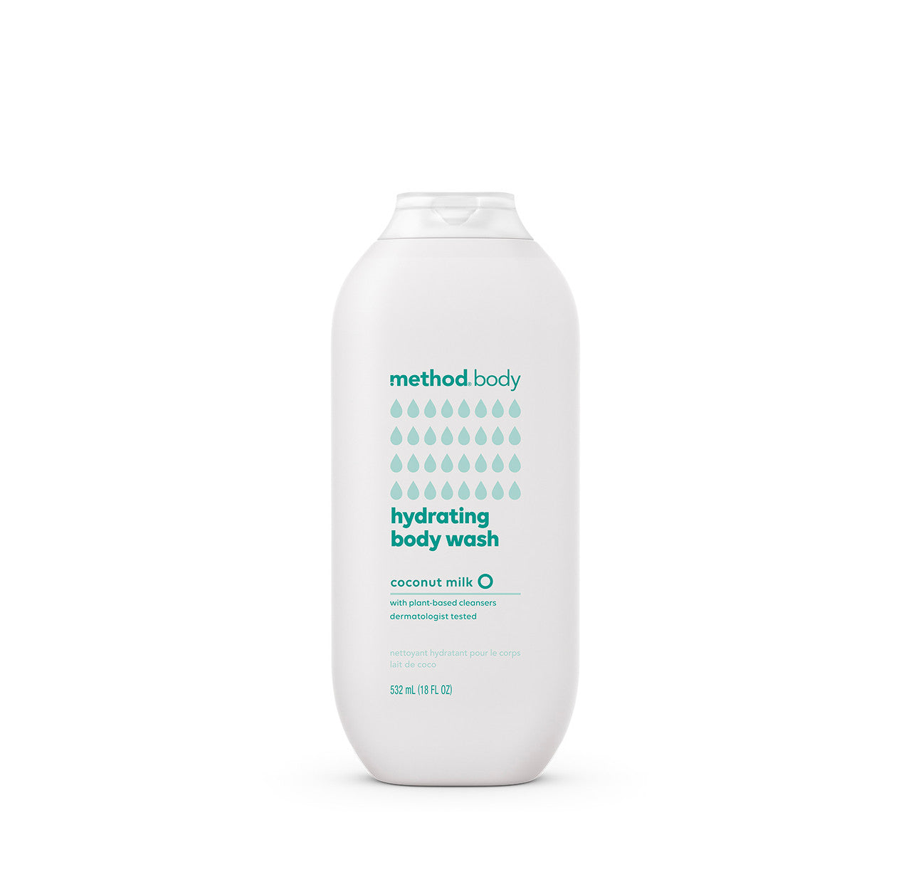 Hydrating Body Wash - Coconut Milk by method - Non-toxic Soaps + Body Washes product rated STOP by Million Marker, free from BPA, phthalates, and parabens