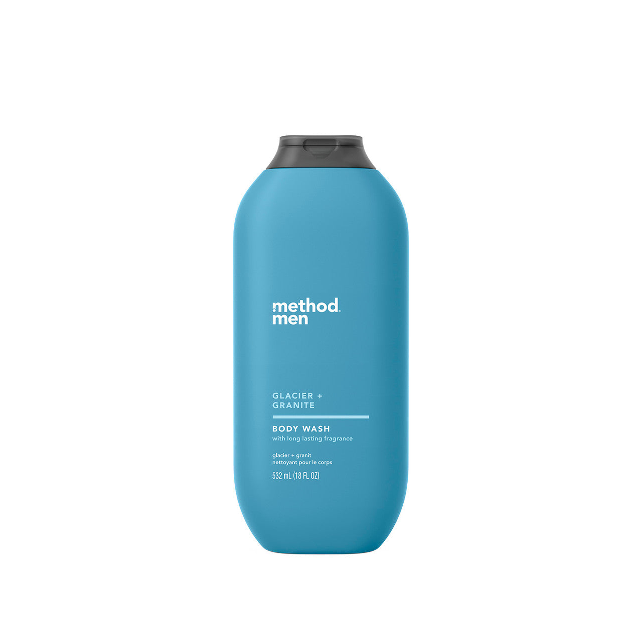 Men's Body Wash - Glacier + Granite by method - Non-toxic Soaps + Body Washes product rated STOP by Million Marker, free from BPA, phthalates, and parabens