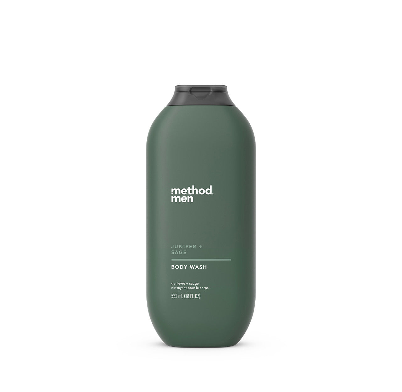 Men's Body Wash - Juniper + Sage by method - Non-toxic Soaps + Body Washes product rated STOP by Million Marker, free from BPA, phthalates, and parabens