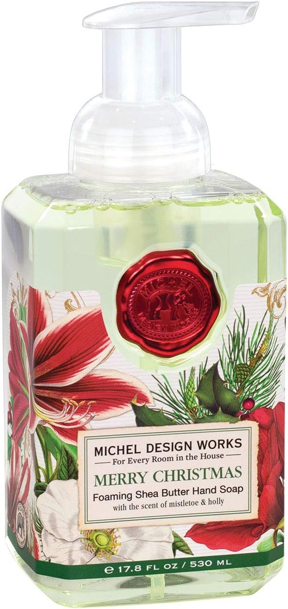 Foaming Hand Soap - Merry Christmas by Michel Design Works - Non-toxic Soaps + Body Washes product rated STOP by Million Marker, free from BPA, phthalates, and parabens