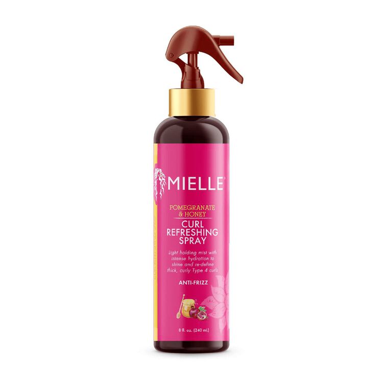 Pomegranate & Honey Curl Refreshing Spray by MIELLE - Non-toxic, STOP rated product free from harmful chemicals