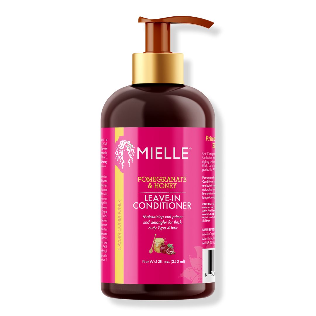 Pomegranate & Honey Leave In Conditioner by MIELLE - Non-toxic, STOP rated product free from harmful chemicals