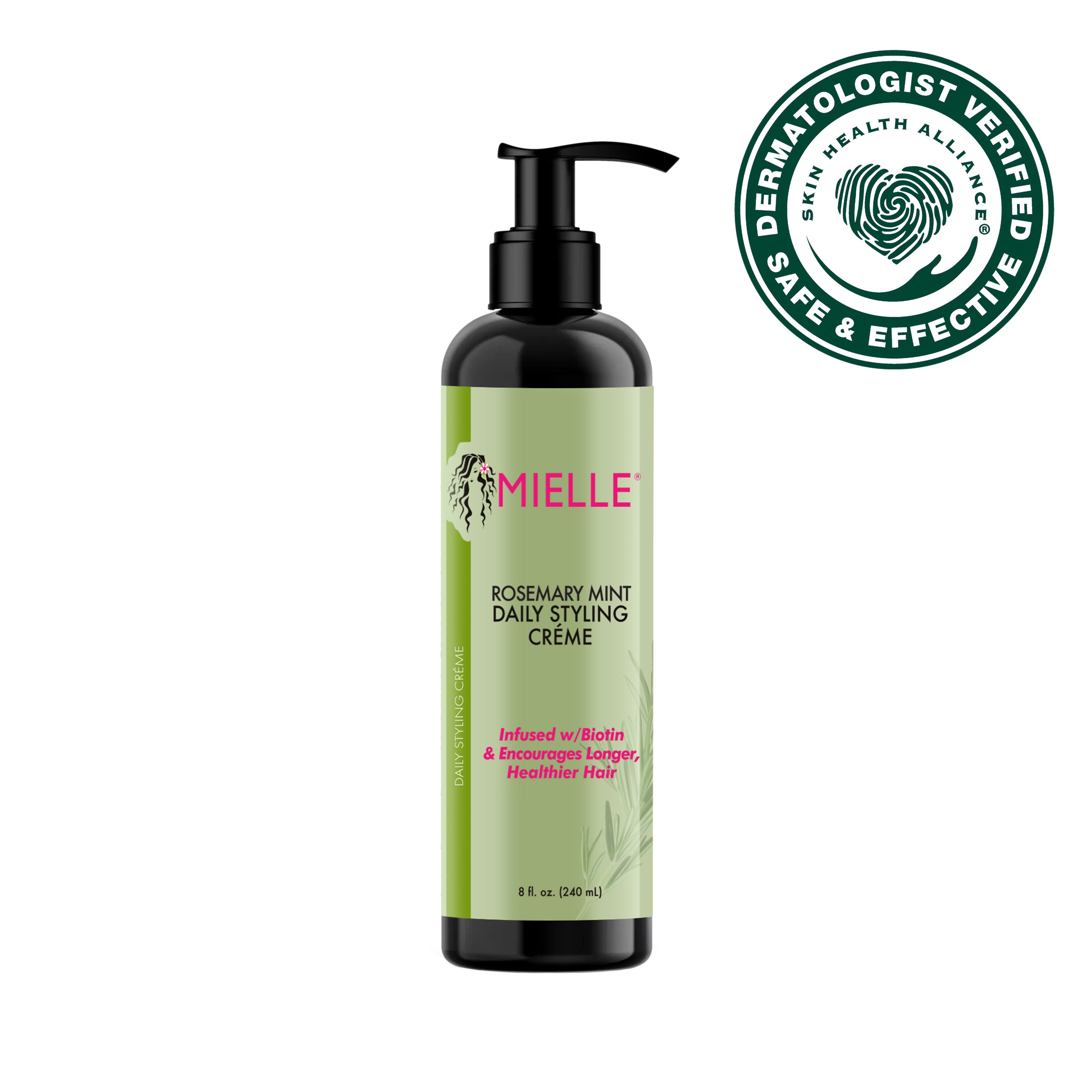 Rosemary Mint Daily Styling Créme by MIELLE - Non-toxic, STOP rated product free from harmful chemicals