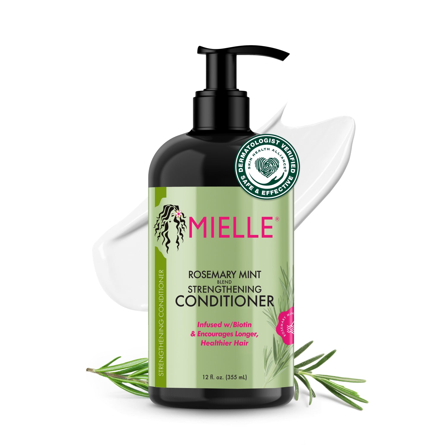 Rosemary Mint Strengthening Conditioner by MIELLE - Non-toxic, STOP rated product free from harmful chemicals