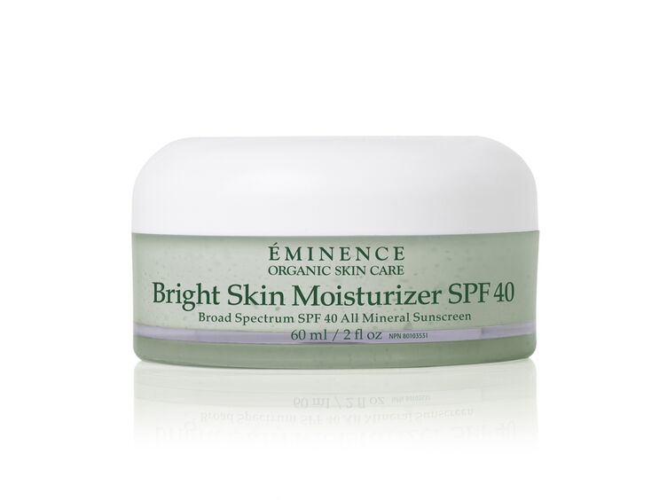 Bright Skin Moisturizer SPF 40 by ÉMINENCE ORGANIC SKIN CARE - Non-toxic Facial Care product rated SLOW by Million Marker, free from BPA, phthalates, and parabens