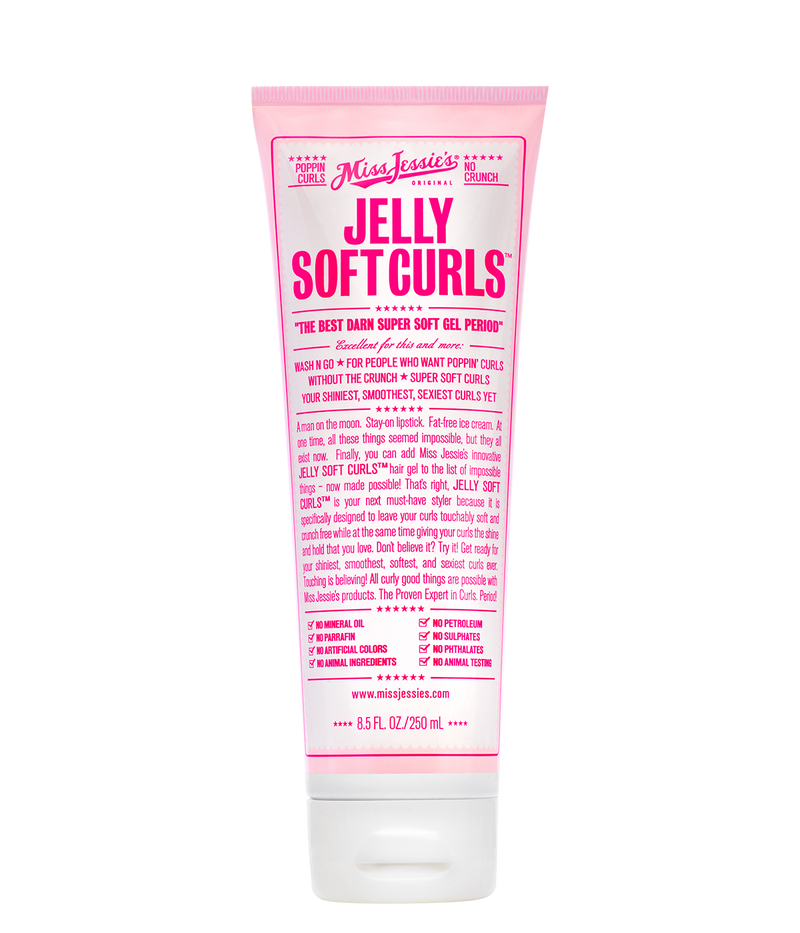 Jelly Soft Curls Gel by Miss Jessie's ORIGINAL - Non-toxic, STOP rated product free from harmful chemicals