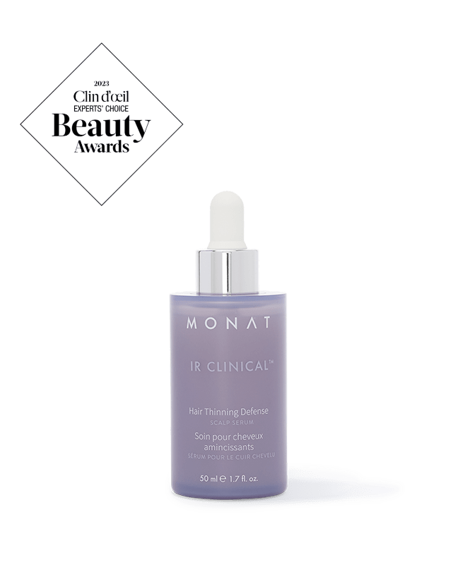 IR Clinical Hair Thinning Defense Scalp Serum by MONAT - Non-toxic, SLOW rated product free from harmful chemicals
