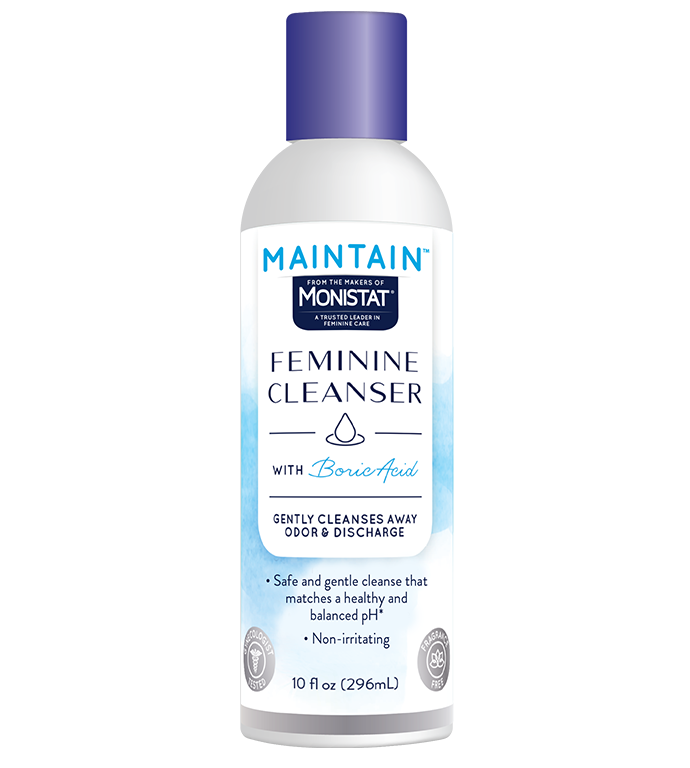Maintain Feminine Cleanser by MONISTAT - Non-toxic, STOP rated product free from harmful chemicals