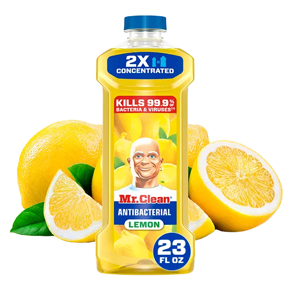 2X Concentrated All Purpose Cleaner – Lemon Scent by Mr. Clean - Non-toxic Household Cleaning Products product rated STOP by Million Marker, free from BPA, phthalates, and parabens