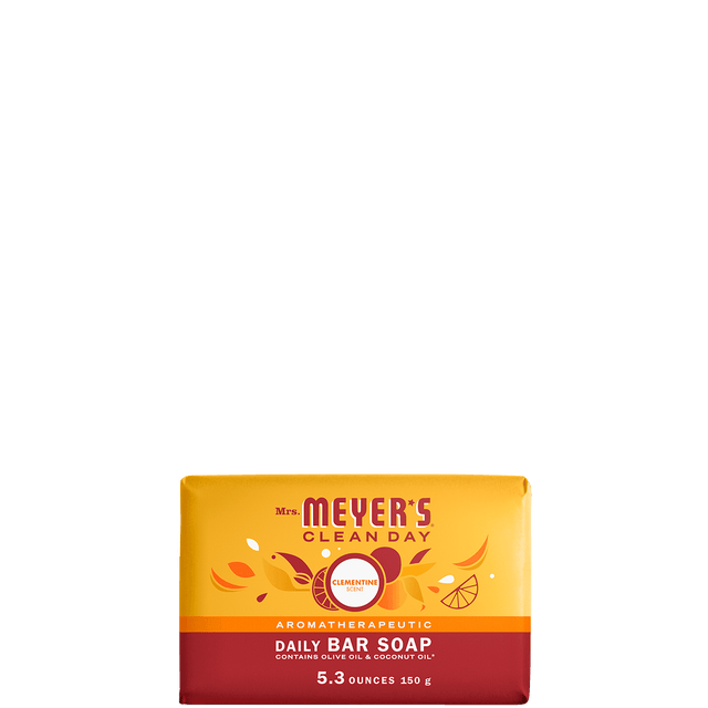 Daily Bar Soap – Clementine by Mrs. MEYER'S CLEAN DAY - Non-toxic Soaps + Body Washes product rated STOP by Million Marker, free from BPA, phthalates, and parabens