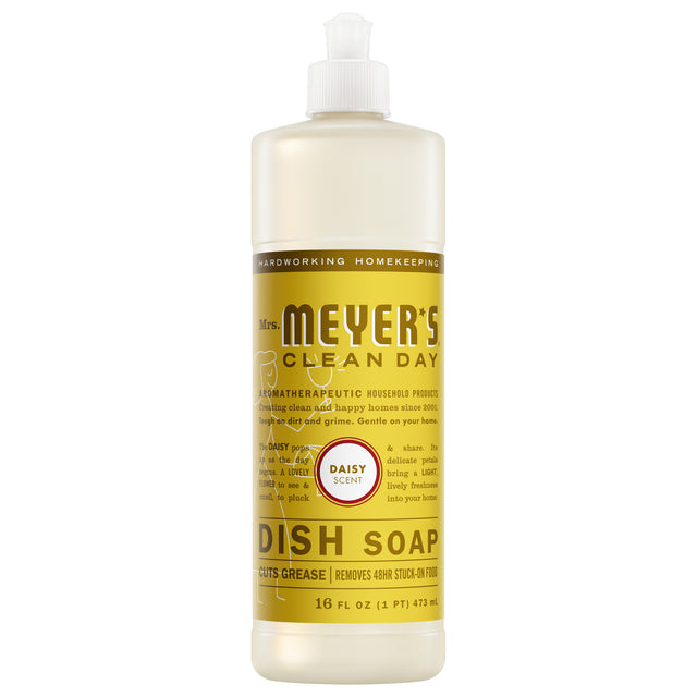 Dish Soap – Daisy by Mrs. MEYER'S CLEAN DAY - Non-toxic Dish Soap + Detergent product rated STOP by Million Marker, free from BPA, phthalates, and parabens