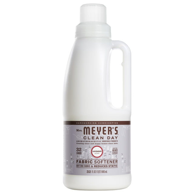Fabric Softener – Lavender by Mrs. MEYER'S CLEAN DAY - Non-toxic Laundry product rated STOP by Million Marker, free from BPA, phthalates, and parabens