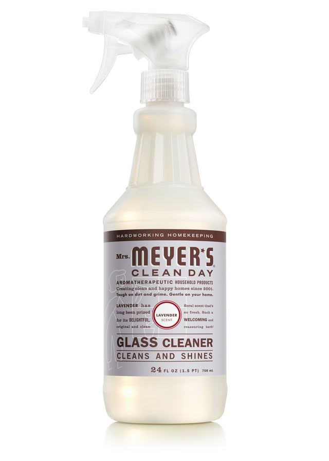 Glass Cleaner – Lavender by Mrs. MEYER'S CLEAN DAY - Non-toxic, STOP rated product free from harmful chemicals