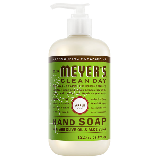 Hand Soap – Apple by Mrs. MEYER'S CLEAN DAY - Non-toxic Soaps + Body Washes product rated STOP by Million Marker, free from BPA, phthalates, and parabens