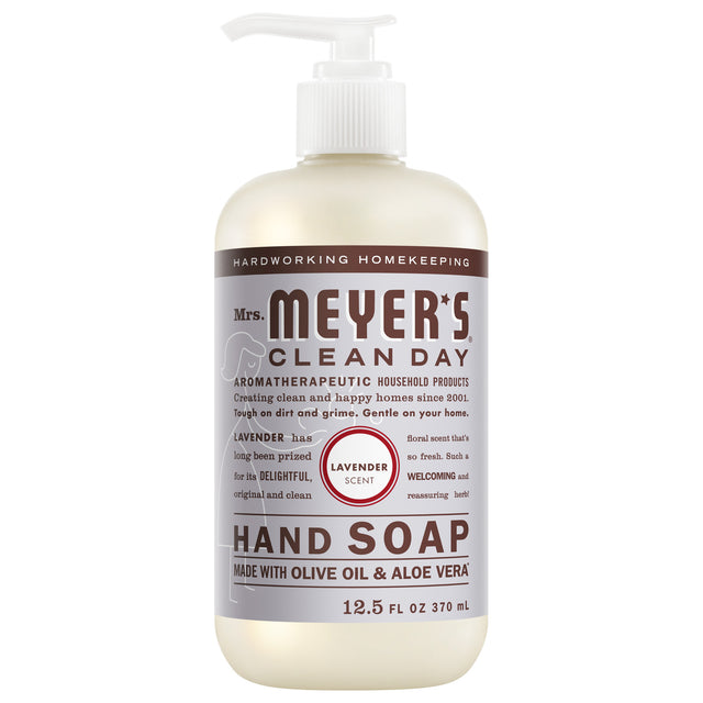 Hand Soap – Lavender by Mrs. MEYER'S CLEAN DAY - Non-toxic Soaps + Body Washes product rated STOP by Million Marker, free from BPA, phthalates, and parabens