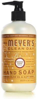 Hand Soap – Orange Clove by Mrs. MEYER'S CLEAN DAY - Non-toxic Soaps + Body Washes product rated STOP by Million Marker, free from BPA, phthalates, and parabens