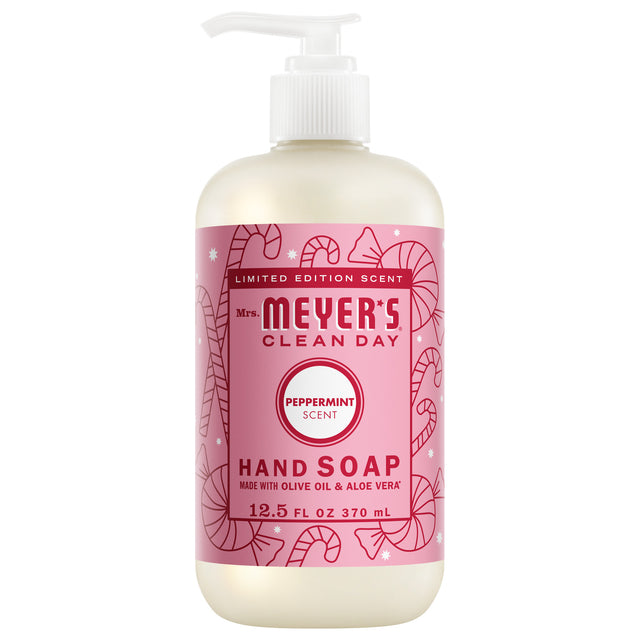 Hand Soap – Peppermint by Mrs. MEYER'S CLEAN DAY - Non-toxic Soaps + Body Washes product rated STOP by Million Marker, free from BPA, phthalates, and parabens