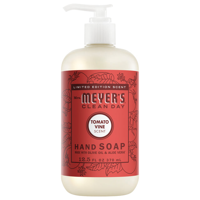 Hand Soap – Tomato Vine by Mrs. MEYER'S CLEAN DAY - Non-toxic Soaps + Body Washes product rated STOP by Million Marker, free from BPA, phthalates, and parabens