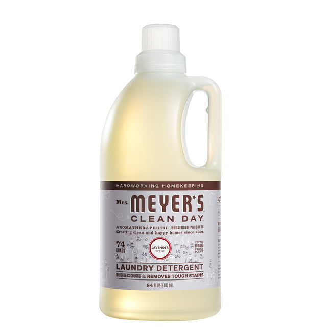 Laundry Detergent – Lavender by Mrs. MEYER'S CLEAN DAY - Non-toxic Laundry product rated STOP by Million Marker, free from BPA, phthalates, and parabens
