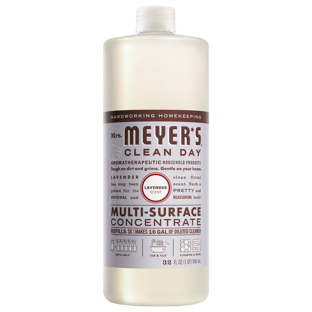 Multi-Surface Concentrate – Lavender by Mrs. MEYER'S CLEAN DAY - Non-toxic Household Cleaning Products product rated STOP by Million Marker, free from BPA, phthalates, and parabens