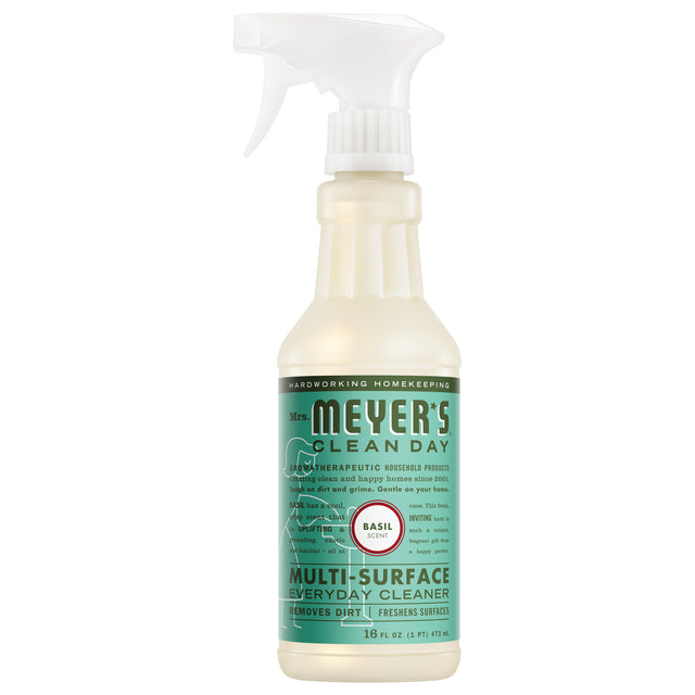 Multi-Surface Everyday Cleaner – Basil by Mrs. MEYER'S CLEAN DAY - Non-toxic Household Cleaning Products product rated STOP by Million Marker, free from BPA, phthalates, and parabens