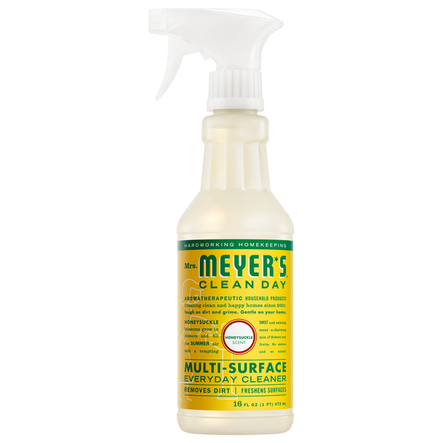 Multi-Surface Everyday Cleaner – Honeysuckle by Mrs. MEYER'S CLEAN DAY - Non-toxic Household Cleaning Products product rated STOP by Million Marker, free from BPA, phthalates, and parabens