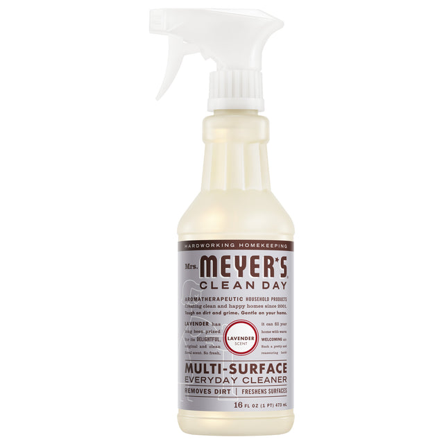 Multi-Surface Everyday Cleaner – Lavender by Mrs. MEYER'S CLEAN DAY - Non-toxic, STOP rated product free from harmful chemicals