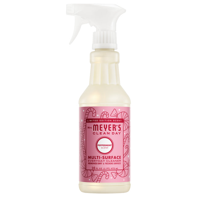 Multi-Surface Everyday Cleaner – Peppermint by Mrs. MEYER'S CLEAN DAY - Non-toxic, STOP rated product free from harmful chemicals